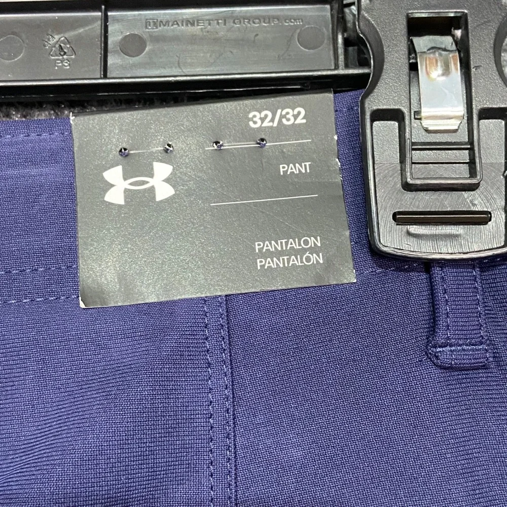 Under Armour UA Unstoppable DIA Pant Mens 32x32 Blue Athletic Golf‎ 1378838 NWT